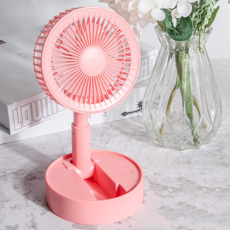 Mini Telescopic Folding Fan