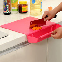 Thumbnail for 2 in 1 Storage Chopping Board