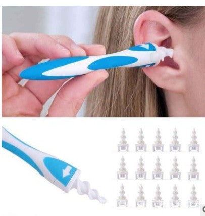 Flexible Soft Spiral Ear Cleaner