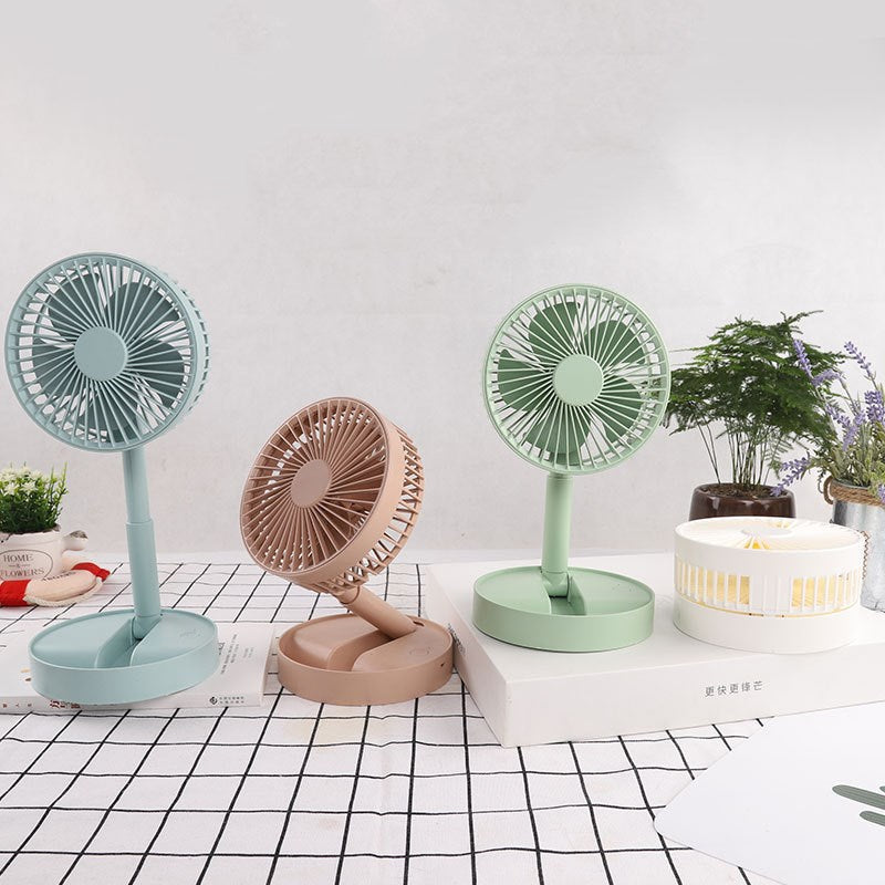 Mini Telescopic Folding Fan