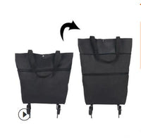 Thumbnail for Folding shopping bag trolley