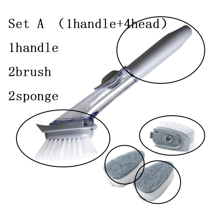 2 In1 Long Handle Brush