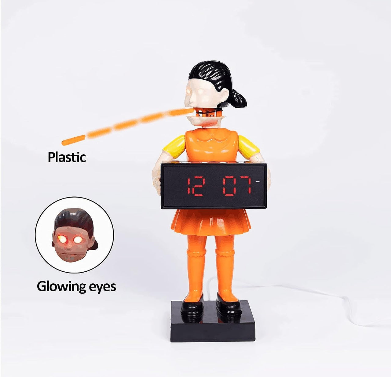 Squid Game Doll Alarm Clock