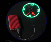 Thumbnail for USB LED Fan Clock