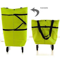 Thumbnail for Folding shopping bag trolley