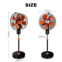 Thumbnail for Double Heads Pedestal Stand Fan