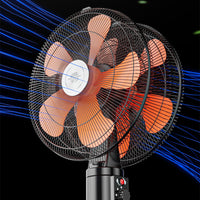 Thumbnail for Double Heads Pedestal Stand Fan