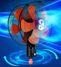 Thumbnail for Double Heads Pedestal Stand Fan