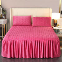 Thumbnail for Luxury Quilted Bed Skirt