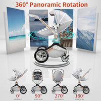 Thumbnail for 360° Rotating 3-in-1 Stroller