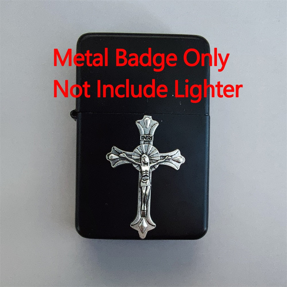 Curving Cross Metal Lighter