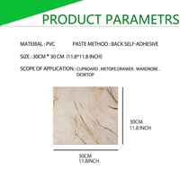 Thumbnail for 10pcs Marble Floor Sticker