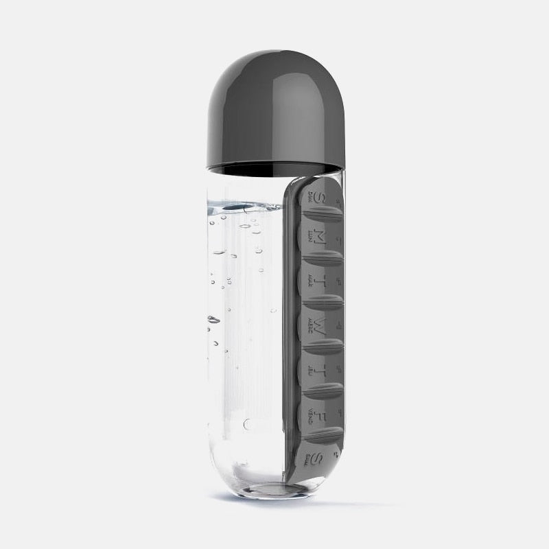 Pillbox Water Bottle