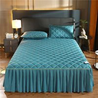 Thumbnail for Luxury Quilted Bed Skirt