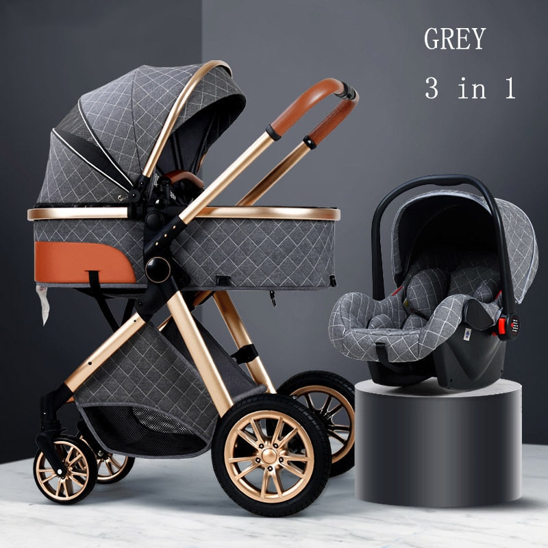 3-in-1 Luxury Stroller