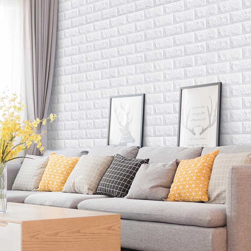 3D Brick Wall Stickers