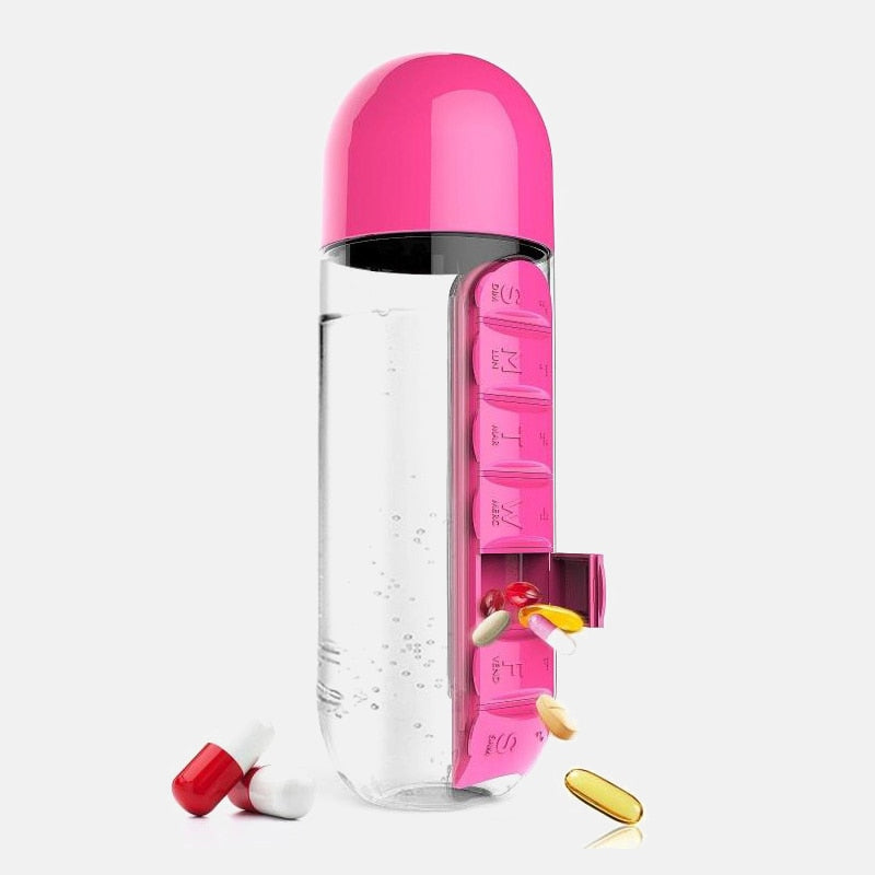 Pillbox Water Bottle