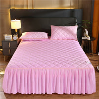 Thumbnail for Luxury Quilted Bed Skirt