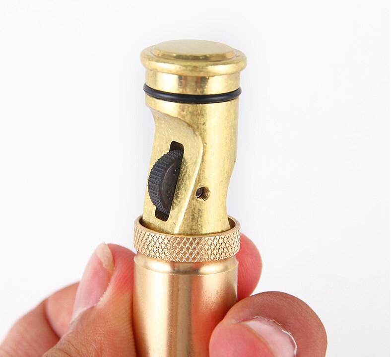 Cylindrical Pure Brass Lighter