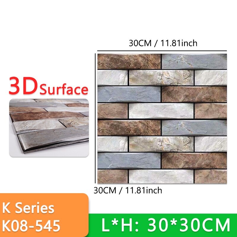 10pcs Marble Floor Sticker