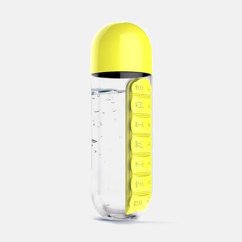 Pillbox Water Bottle