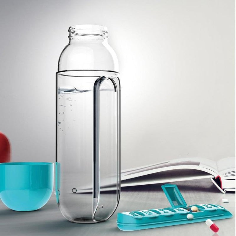 Pillbox Water Bottle