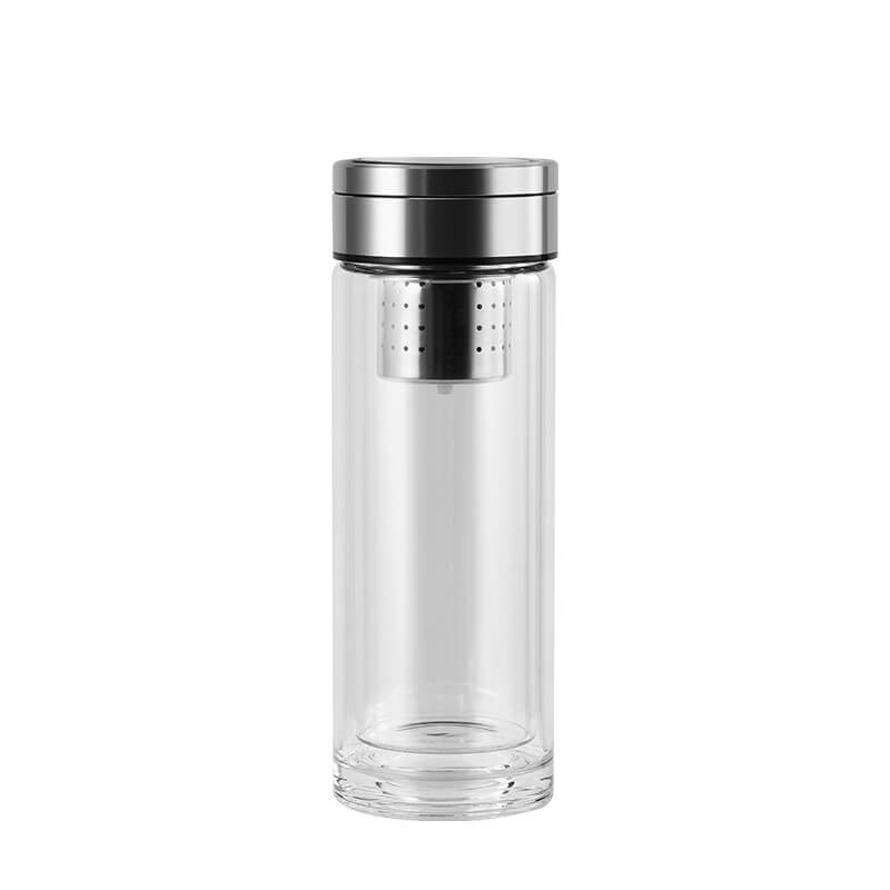 Magentic Tea Infuser Glass Bottle