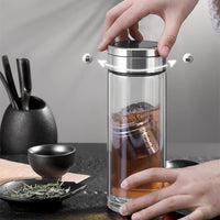 Thumbnail for Magentic Tea Infuser Glass Bottle