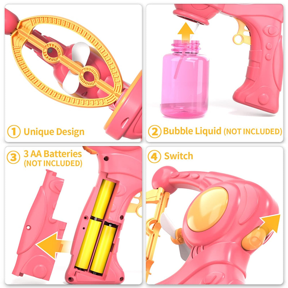 Bubble Gun Machine