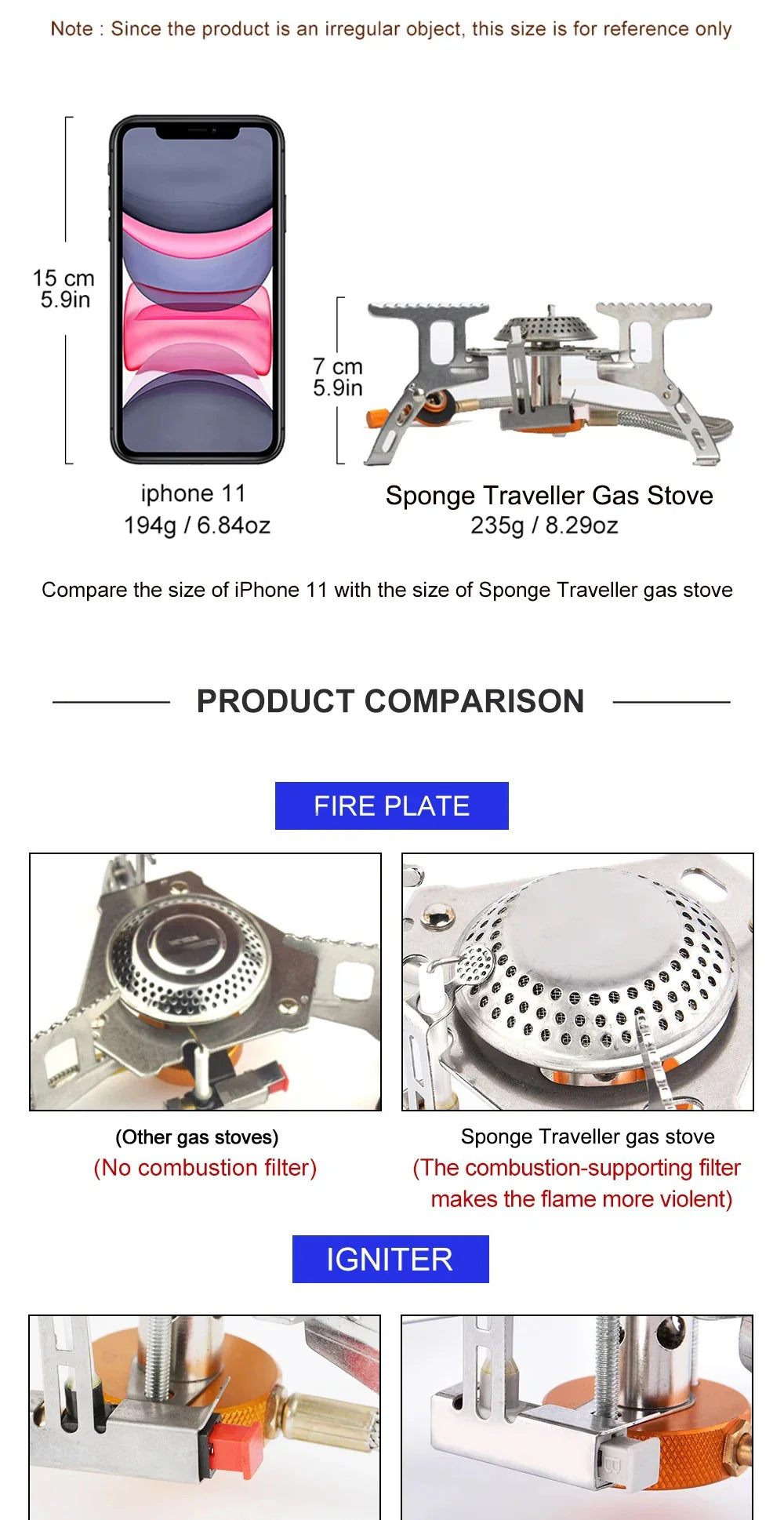 Camping Gas Stove