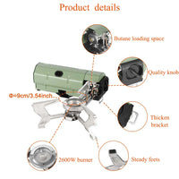 Thumbnail for 2600W Folding Camping Gas Stove