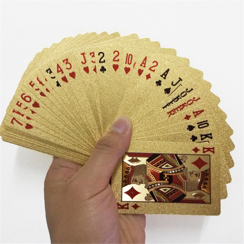 Golden Playing Cards