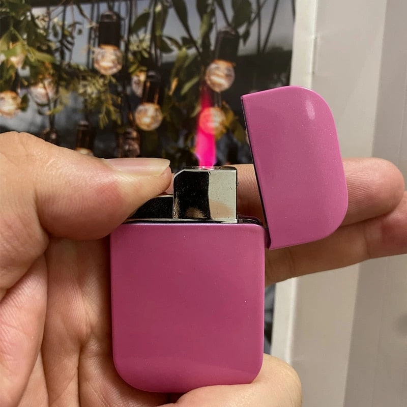 Pink Flame Torch Lighter