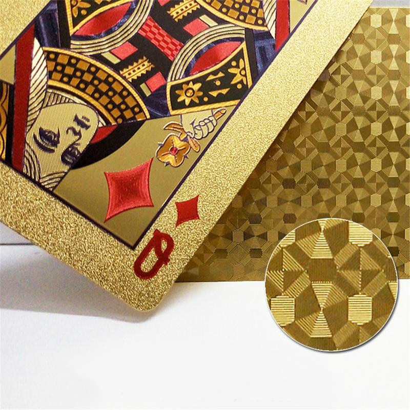 Golden Playing Cards