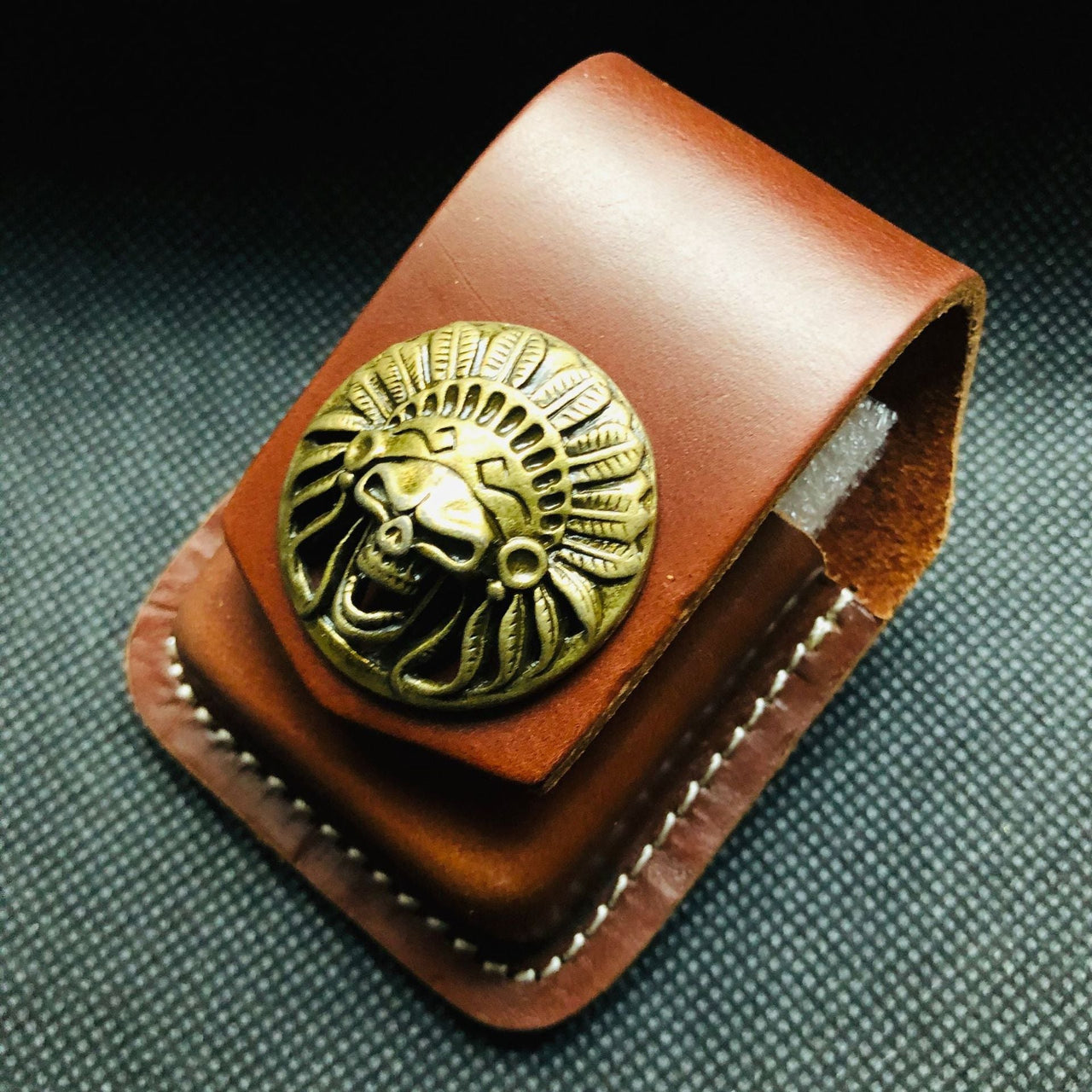 Leather Lighter Case