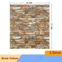 Thumbnail for 10Pcs 3D Brick Wall Sticker