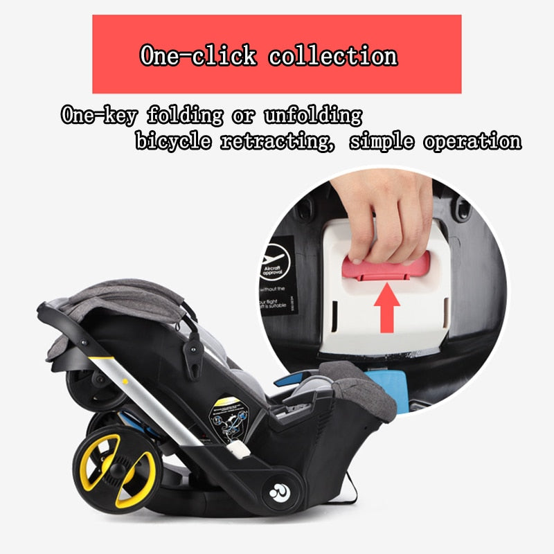 Baby Stroller Seat Trolley