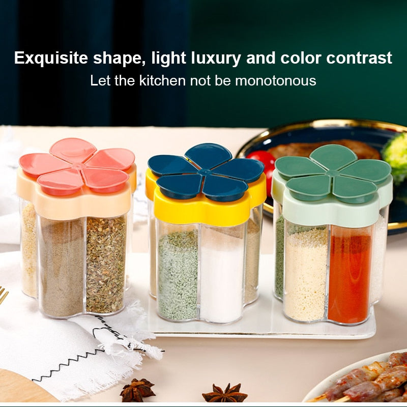 5 In 1 Sealed Spices Jar