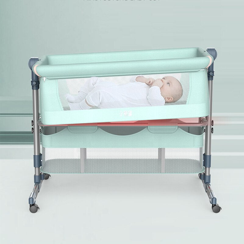 Foldable Crib Cradle Bed