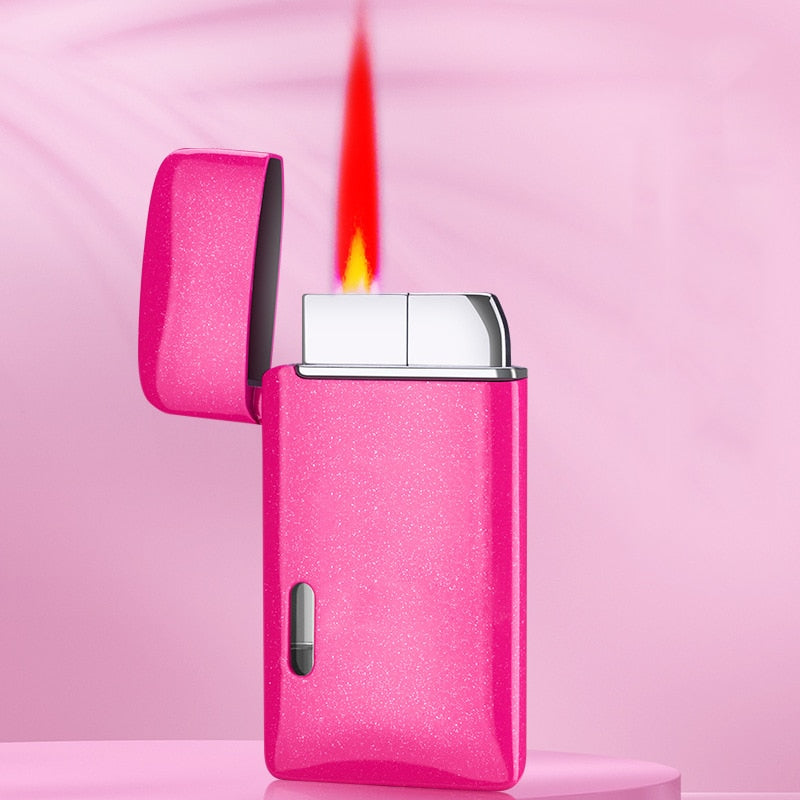 Pink Flame Torch Lighter