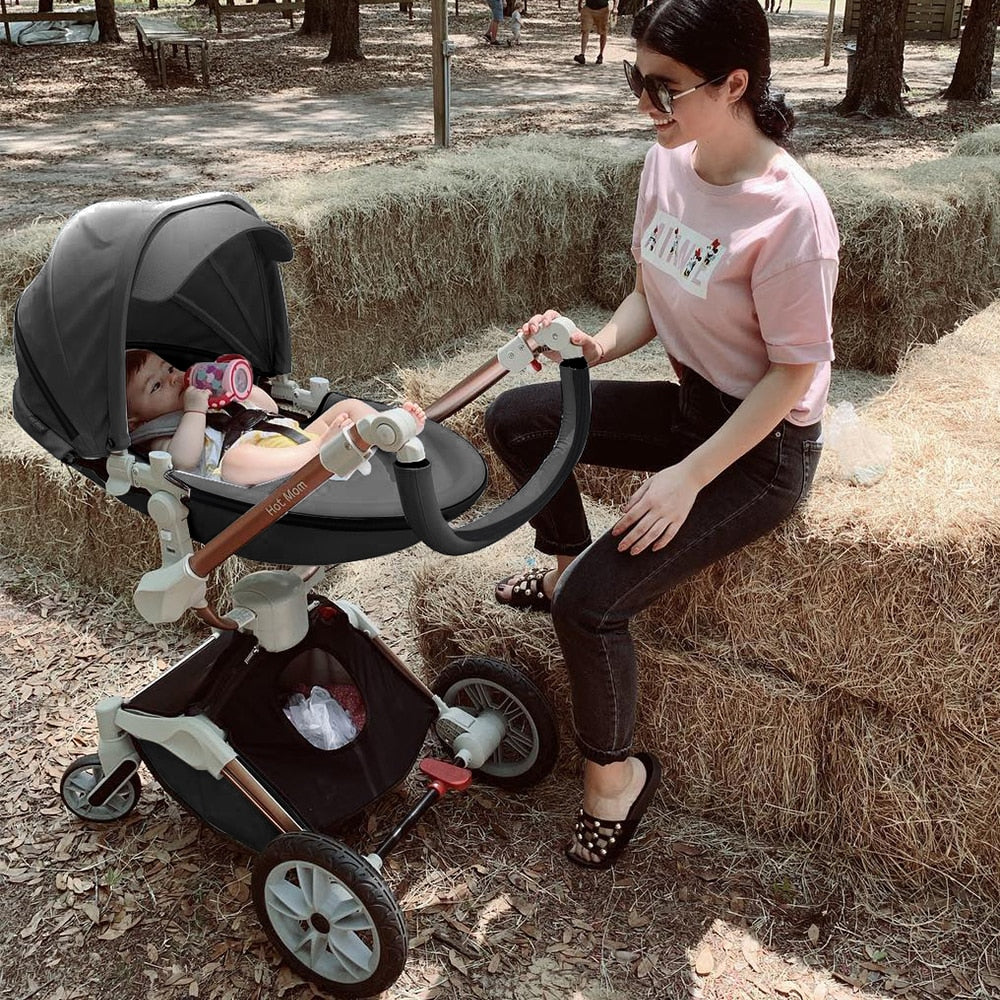 360° Rotating 3-in-1 Stroller