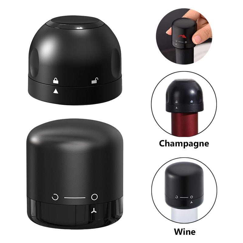 3pc Bottle Sealer Cap