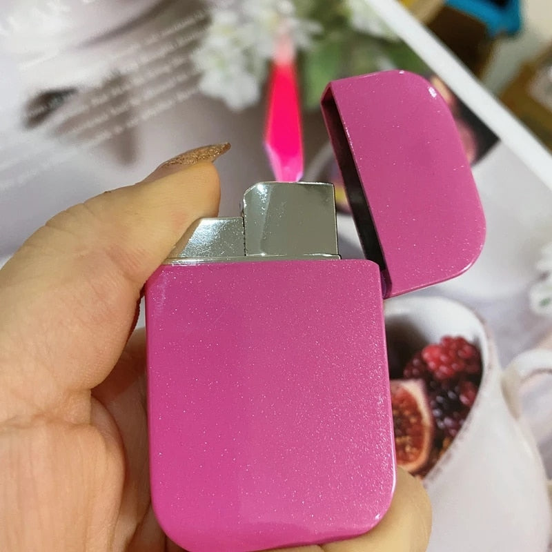 Pink Flame Torch Lighter