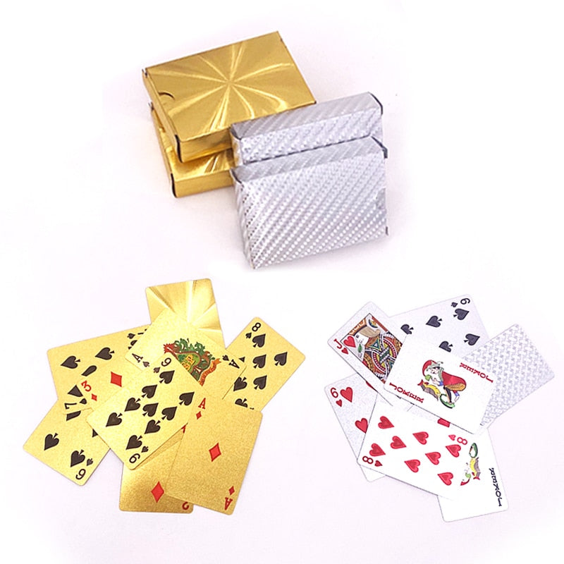 Golden Playing Cards