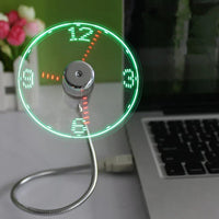 Thumbnail for USB LED Fan Clock