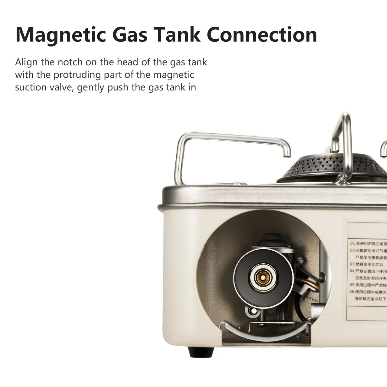 2800W High Firepower Portable Camping Gas Stove