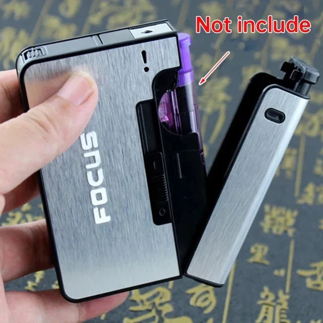 Auto Cigarette Case Lighter