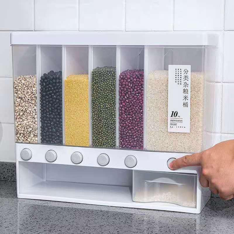 6 Grid Food Dispenser