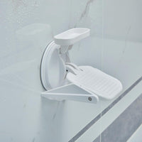 Thumbnail for Shower Foot Rest Suction Cup Rack