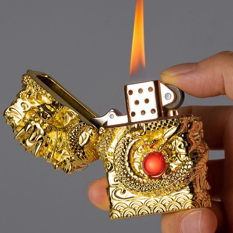 Heavy Armor Brass Lighter